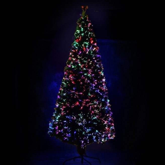 7ft Fiber Optic Christmas Tree Theperfectco com