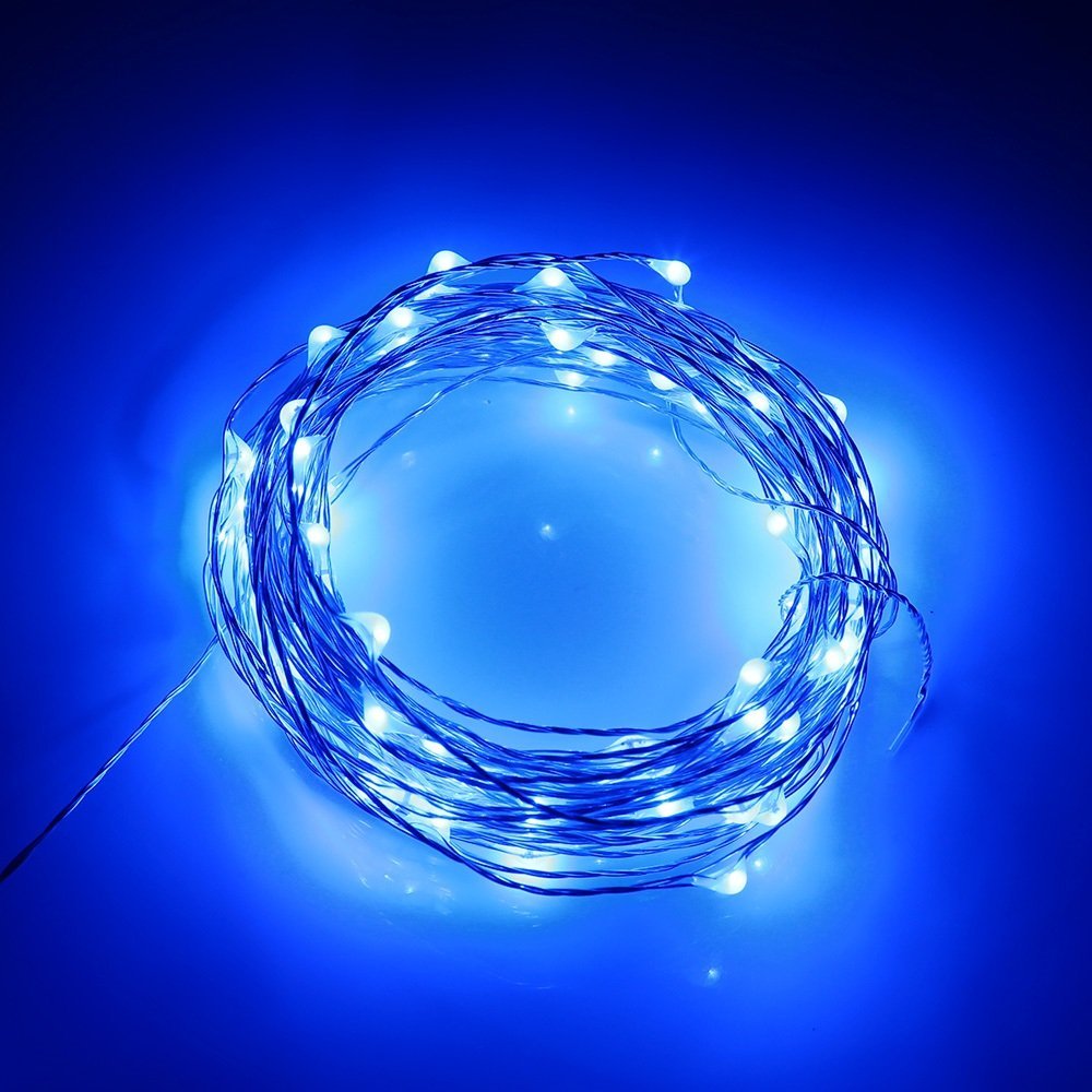 Indoor/Outdoor & Waterproof 32 ft 100 LED Silver Mini String Light OEM 